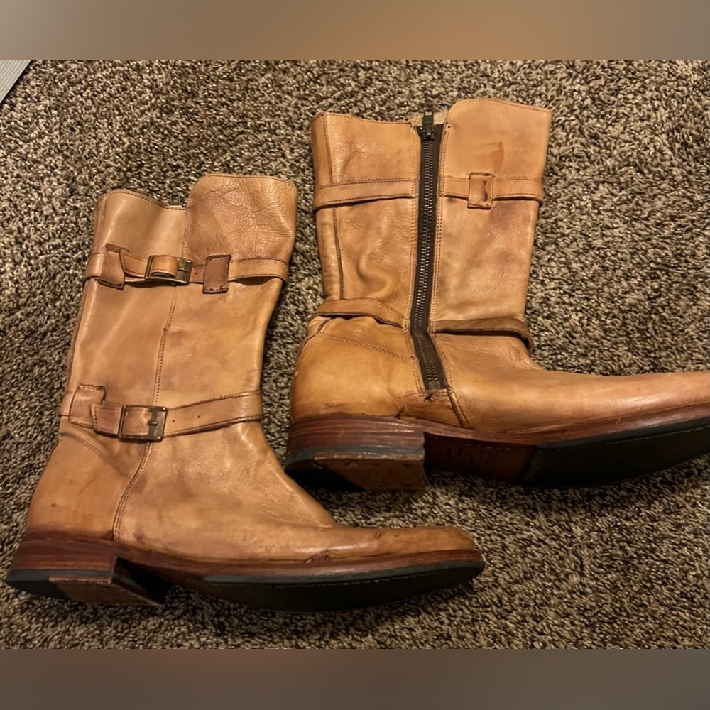 Bed Stu Cobbler Series Mid Calf Boot Size 9